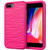 For iPhone 6/7/8G Wave Pattern 3 in 1 Silicone+PC Shockproof Protective Case