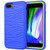 For iPhone 6/7/8G Wave Pattern 3 in 1 Silicone+PC Shockproof Protective Case