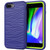 For iPhone 6/7/8 Plus Wave Pattern 3 in 1 Silicone+PC Shockproof Protective Case