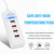 5V 4.1A 4 USB Ports Charger Adapter with Power Plug Cable, Cable Length: 1.5m, US Plug
