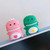 Universal Wireless Couple Green Pink Dinosaur Bluetooth Headphone Holder for Apple AirPods 1 / 2