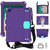 Honeycomb Design EVA + PC Four Corner Anti Falling Flat Protective Shell With Straps