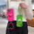 3D Heart Skin-Feel Silicone Phone Case with Wristband
