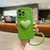 3D Heart Skin-Feel Silicone Phone Case with Wristband
