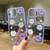 3D Bow Flowers Glitter Epoxy TPU Phone Case