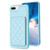 BF25 Square Plaid Card Bag Holder Phone Case