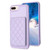 BF25 Square Plaid Card Bag Holder Phone Case