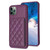 BF25 Square Plaid Card Bag Holder Phone Case