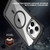 MagSafe Carbon Fiber Transparent Back Panel Phone Case