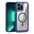 MagSafe Carbon Fiber Transparent Back Panel Phone Case