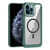 MagSafe Carbon Fiber Transparent Back Panel Phone Case