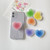 Gradient Color Love Drip Retractable Desktop Cell Phone Air Bag Bracket