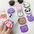 Cute Cartoon Animal Mobile Phone Finger Ring Stand Foldable Slot Stand