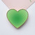 Electroplated Gold Trimmed Heart Shaped Retractable Cell Phone Buckle Air Bag Bracket