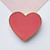 Electroplated Gold Trimmed Heart Shaped Retractable Cell Phone Buckle Air Bag Bracket