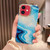 Colorful Crystal Ripple TPU Phone Case