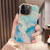Colorful Crystal Ripple TPU Phone Case