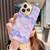 Colorful Crystal Shell Pattern PC + TPU Phone Case