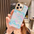 Colorful Crystal Shell Pattern PC + TPU Phone Case
