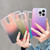 Double Sided IMD Laser Gradient PC Phone Case