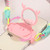 Rotatable Back Clip Oblique Phone Anti-lost Lanyard with Makeup Mirror