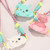 Rotatable Back Clip Oblique Phone Anti-lost Lanyard with Makeup Mirror