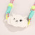 Rotatable Back Clip Oblique Phone Anti-lost Lanyard with Makeup Mirror