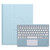 Square Button 360 Degree Rotatable Bluetooth Keyboard Leather Case with Touchpad