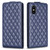 Diamond Lattice Vertical Flip Leather Phone Case