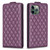Diamond Lattice Vertical Flip Leather Phone Case