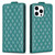 Diamond Lattice Vertical Flip Leather Phone Case
