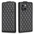Diamond Lattice Vertical Flip Leather Phone Case