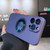Electroplating Oil Injection Magsafe Magnetic PC Phone Case