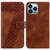 Seven-shaped Embossed Leather Phone Case