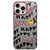 English Characters PC Phone Case