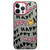 English Characters PC Phone Case