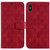 Double 8-shaped Embossed Leather Phone Case