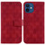 Double 8-shaped Embossed Leather Phone Case
