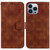 Double 8-shaped Embossed Leather Phone Case