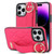 Non-slip Full Coverage Ring PU Phone Case with Wristband