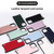 Fish Tail Card Slot PU + TPU Phone Case with Long Lanyard