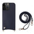 Fish Tail Card Slot PU + TPU Phone Case with Long Lanyard