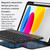 WiWU Skin Feel Magnetic Detachable Keyboard Tablet Case