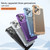 Ice Sense Heat Dissipation Electroplating PC Phone Case