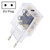 2A USB Transparent Charger, Specification: EU Plug