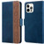 Stitching Side-Magnetic RFID Leather Phone Case