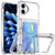 Crystal Clear Flip Card Slot Phone Case