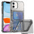 Crystal Clear Flip Card Slot Phone Case