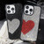 Love Heart Diamond TPU Phone Case