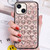 Love Hearts Diamond Mirror TPU Phone Case